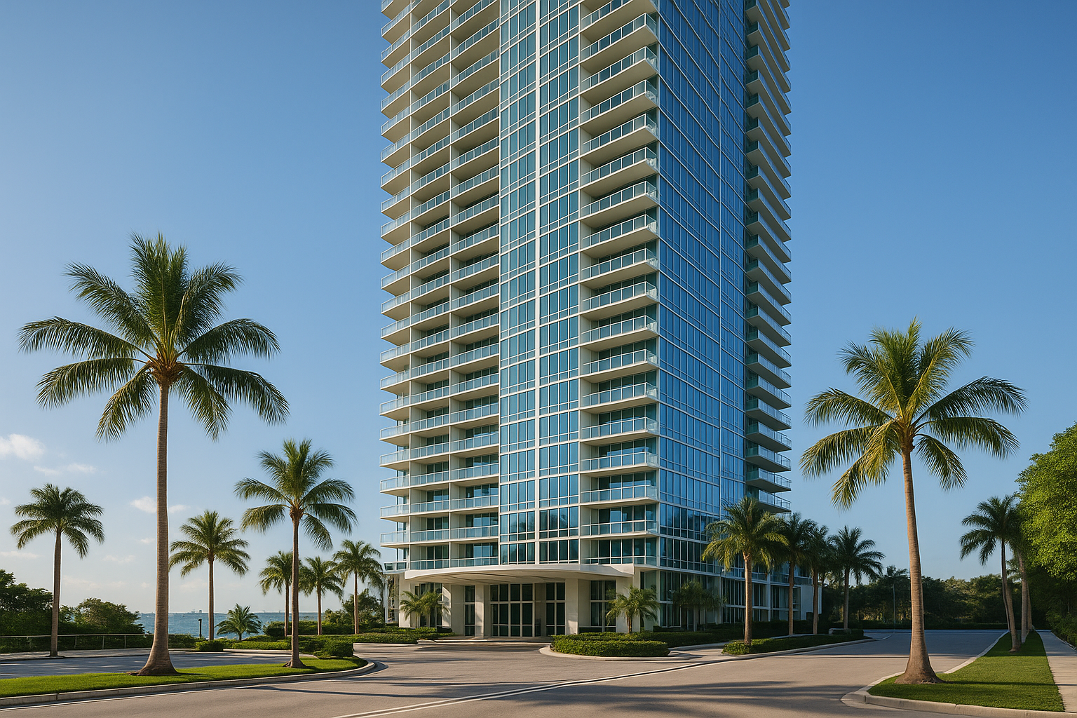 2BR rental in Miami — Brickell Bayfront — 2BR with bay views